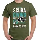 Scuba Diving T Shirt Id Rather Be Mens Funny Deep Sea Ocean Equipment Snorkel