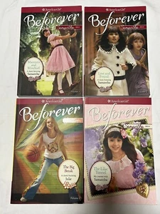 Lot Of 4 American Girl Beforever Books. Samantha & Julie 2014. Ages 8+ - Picture 1 of 13