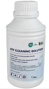 NOUVEAU SOLUTION DE NETTOYAGE PREMIUM COMPATIBLE DTF RECHARGE EN VRAC (1 000 ML) - Photo 1/1