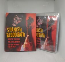 Hiszpański zespół octu do kąpieli krwi 3 Blu Ray Zestaw W Slipcover