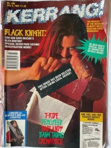 KERRANG!-JULY 4 1992 - BLACK KNIGHT - T-RIDE - DEMOSEED - BADLANDS - BANG TANGO - Imagen 1 de 1
