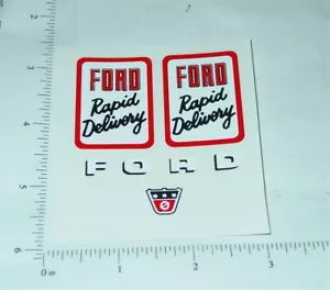 Nylint Cabover Ford Rapid Delivery Stickers NY-005 - Imagen 1 de 1