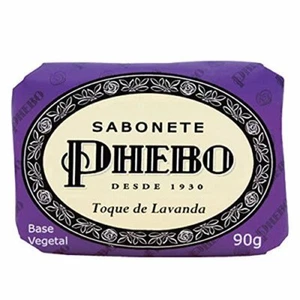 4 RIEGEL Phebo Brasilianische Lavendel Seife 4 90g RIEGEL Import aus Brasilien - Bild 1 von 3