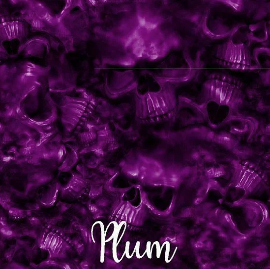 Reaper черепа сливы виниловая упаковка воздуха выпуск матовый отделка 12 «x 12» - Изображение 1 из 1