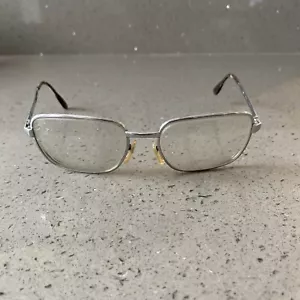 L'AMY Paris CESAR 50-18 Gafas SOLO MARCOS Francia plata borde completo - Imagen 1 de 7