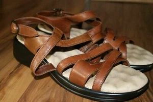 Penelope Relative Ease by relativity Womens 8M Brown Strap Sandals - Imagen 1 de 8