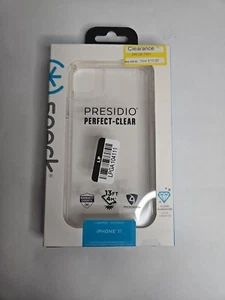 Speck Apple iPhone 11 Presidio Perfect Clear Case - Clear - Picture 1 of 5