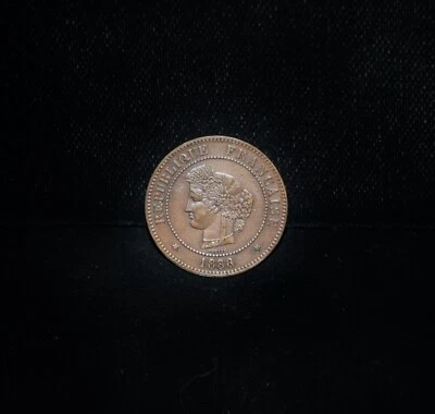 1886-A France 5 Centimes KM 821.1 #CR10968 - Image 1 of 2