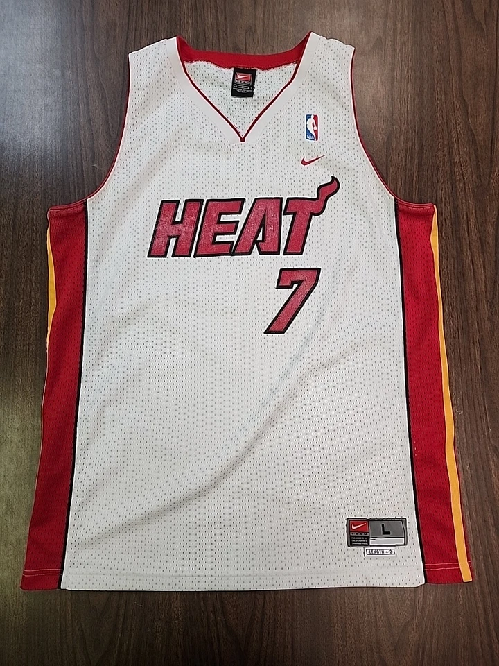 Vintage Nike Miami Heat Lamar Odom #7 Jersey Size Large  - Image 1 of 4