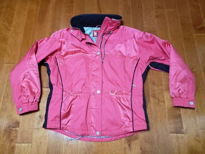 Marker Womens 12 Snow Ski Winter Jacket pinkish purple zip up hoodie polyester - Image 1 of 4