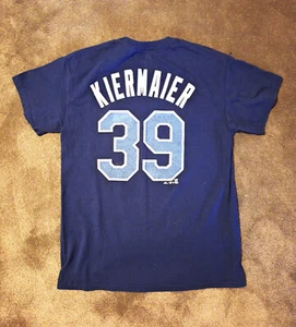 Majestic MLB Tampa Bay Rays dunkelblaues T-Shirt #39 Kiernaier Gr. M - Bild 1 von 3