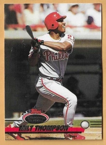 MILT THOMPSON PHILADELPHIA PHILLIES #642 - TOPPS STADIUM CLUB NM-MT 1993 - Picture 1 of 2