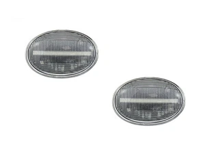 LED Seitenblinker Blinker Klar Silber Mini Cooper R57 Cabrio 2009-2016 - Picture 1 of 3