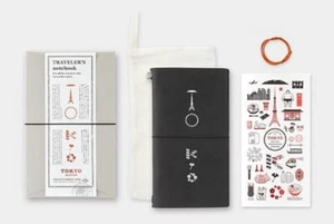 Travelers Factory TOKYO EDITION Traveler's Note Book Limited Black 2024 NEW - Picture 1 of 8