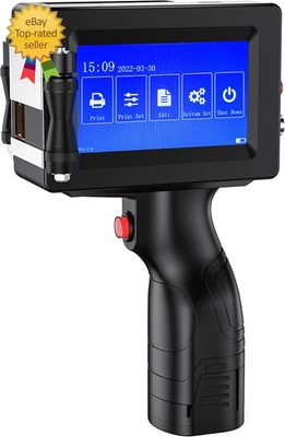 Handheld Printer Portable with 4.3 Inch Touch Screen Quick-Drying Handheld - Image 1 of 4