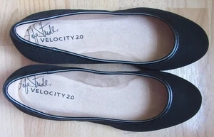 PISOS DE BALLET LIFE STRIDE PARA MUJER NEGROS NUEVOS EN CAJA VIVIENNE VELOCITY 2.0 - Imagen 1 de 8