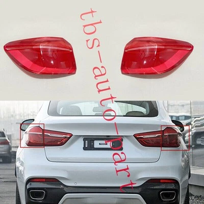 Fit For BMW X6 F16 X6M F86 2015-19 LH&RH Outside Tail light Lens Cover Replace - Image 1 of 4
