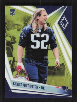 Chase Winovich 2019 Panini Phoenix Yellow #/75 Rookie #149 - Image 1 of 3