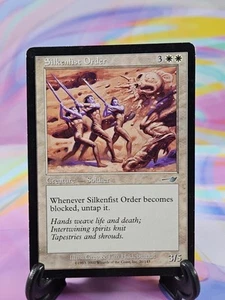 Magic the Gathering MTG Nemesis 2000 Card | Silkenfist Order 20/143 - Picture 1 of 2