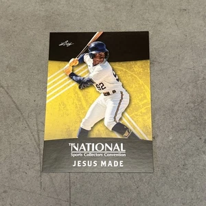 2025 Leaf NSCC Exclusive Jesus Made Steel City Collectibles #/2500 Brewers - Picture 1 of 2