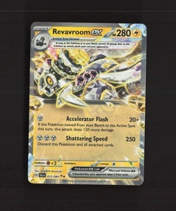 Tarjeta holográfica Pokémon Revavroom ex 015/064 Shrouded Fable ultra rara casi nueva - Imagen 1 de 10
