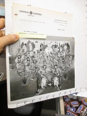 SHIPSTADS JOHNSON Ice Follies Harris Tuchman ad agency photo 1955 TV commercial - Image 1 of 4