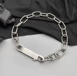 Chain Fashion Rick Stainless Steal Owens   Avantgarde - Foto 1 di 3