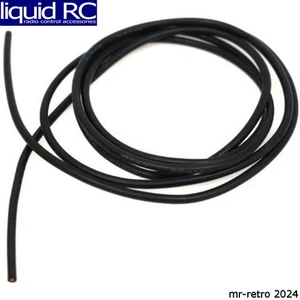 Racers Edge 1220 18 Gauge Silicone Wire 3 Black - Picture 1 of 1