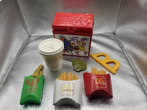 Vintage Fisher Price 1989 McDonalds Happy Meal Lunch Box Made In USA Quaker Oats - Picture 1 of 10