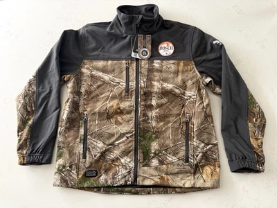 NWT Dri Duck Motion Soft Shell Jacket Realtree Xtra Camo - Busch Beer - Men’s L - Image 1 of 4