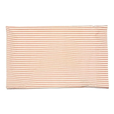 Винтажная наволочка Ralph Lauren оранжевая персиковая цвета слоновой кости кремовая СТАНДАРТНАЯ (1) *НЕДОСТАТОК* - Изображение 1 из 4