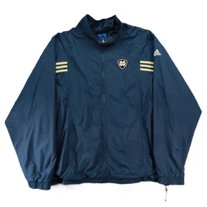 Vintage Adidas Y2K Windbreaker Men XLarge Jacket Running Hiking Walking, Blue - Picture 1 of 9