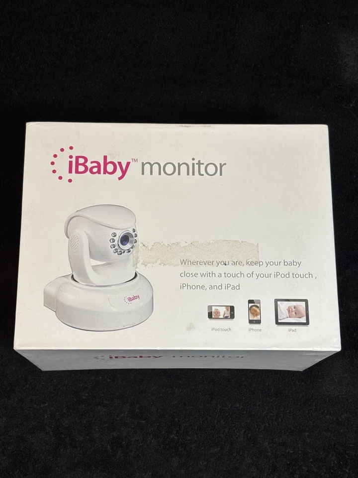 iBaby M3S婴儿监视器WiFi摄像头带盒和电源 — 第 1/4 张图片