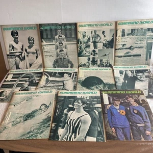 Swimming World & Junior Swimmer Magazine 1966 NEAR Full Year 11 Issues  Volume 7 - Picture 1 of 12
