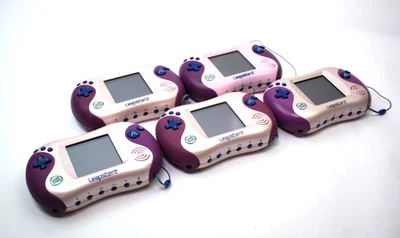 Lot of 5 Leap Frog Leapster Explorer Learning System Pink/Purple 30707 - Image 1 of 4