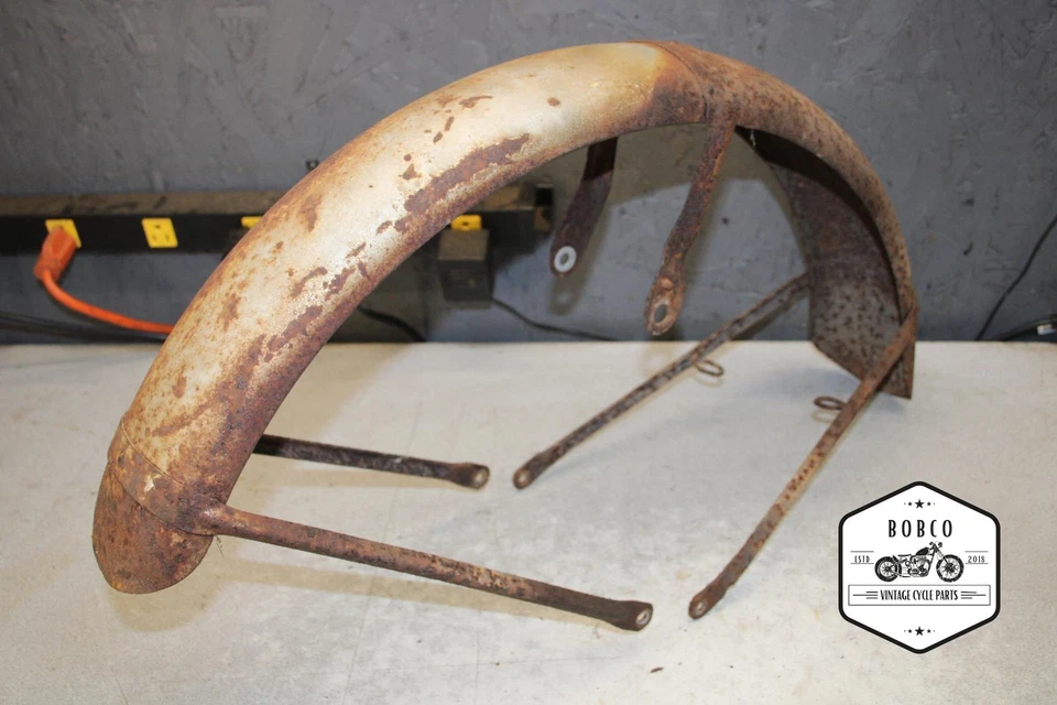 1961 Honda CB77 FRONT WHEEL FENDER 0435.AAS - Image 1 of 4