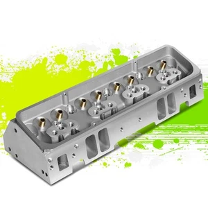 Cabeza de cilindro de aluminio en ángulo desnudo para Chevy bloque pequeño SBC 302 327 350 383 400 - Imagen 1 de 7
