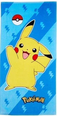 Toalla de playa para niños Franco Pokemon, 27" x 54" Foto 1 de 4