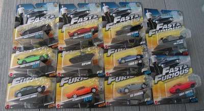 2016 Mattel FAST & FURIOUS 1:55 F8 F7 F6 Fast 5  moc YOU PICK/CHOOSE - Image 1 of 2