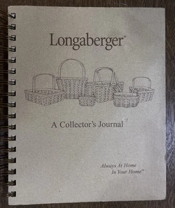 2001 Longaberger Basket Collector's Journal Never Filled Out - Picture 1 of 7