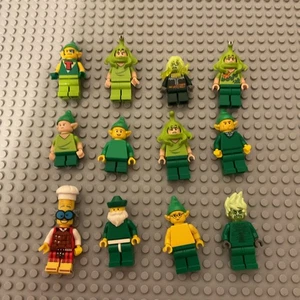 LEGO Minifigure Lot of Lucky🍀 12 Minifigures Rare Authentic Lego Brand Lot #21 - Picture 1 of 16