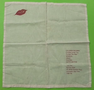 Pañuelo Patty Smyth - Columbia Records ~ Scandal Meet & Greet - Marriott - Imagen 1 de 5