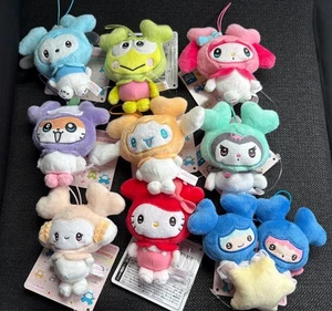 Zweimal Lovelys Sanrio Maskottchen Plüsch Komplettset GiGO Limitiert Japan Stofftier Neu - Bild 1 von 1