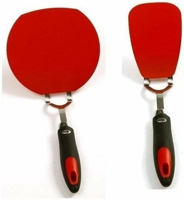 Juego de espátulas giratorias flexibles Norpro Small/Grande Grip-EZ acero inoxidable/nailon Foto 1 de 4