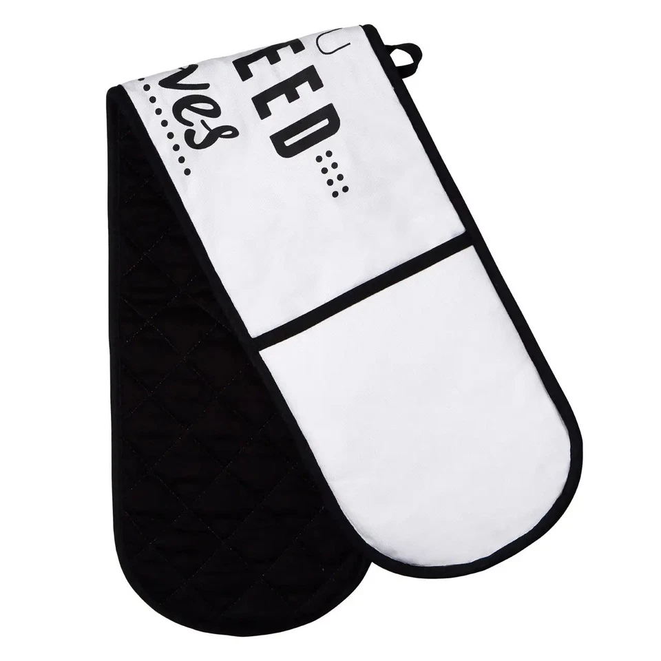Pun and Games Double Oven Glove Bar Home Kitchen Cooking Baking Machine Washable - image 1 of 1