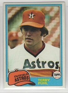 Juego de equipos de béisbol Topps de los Astros de Houston 1981 con intercambiado - Imagen 1 de 1