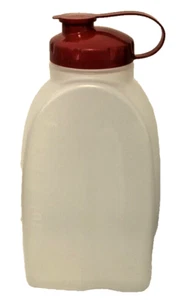 Rubbermaid Drink Bottle Container 2 Quart 64 oz Red Maroon Pop Top Lid IC98 - Picture 1 of 8