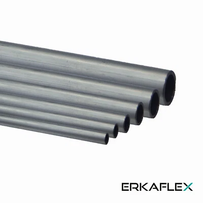 ERKAFLEX Hydraulikrohr nahtlos verzinkt Hydraulik Leitung Rohr versch. Größen und Längen