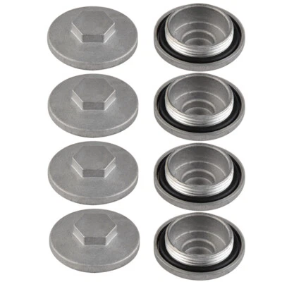 8Pcs Engine Drive Gear Oil Cap Valve Tappet Cover For Honda Shadow VT750C VT1100 Foto 1 de 4