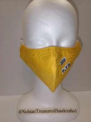 7-10 Youth Gold reusable washable Facemask,CDC GUIDELINES, Stylish,, 30 washes, - Image 1 of 2